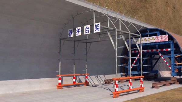 昆明隧道施工动画制作公司 - 隧道施工工艺和施工方法 - 隧道施工汇报动画视频 - bim 工程施工动画